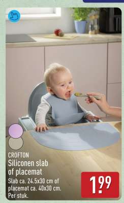 CROFTON Siliconen slab of placemat