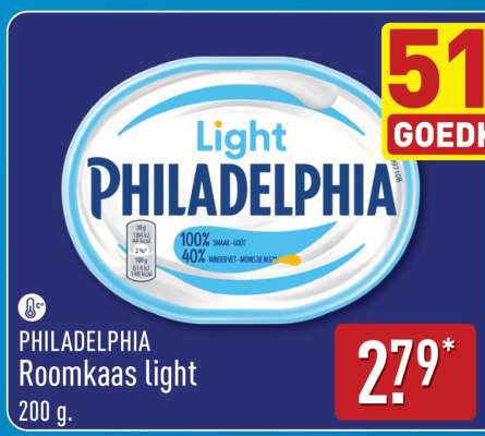 PHILADELPHIA Roomkaas light