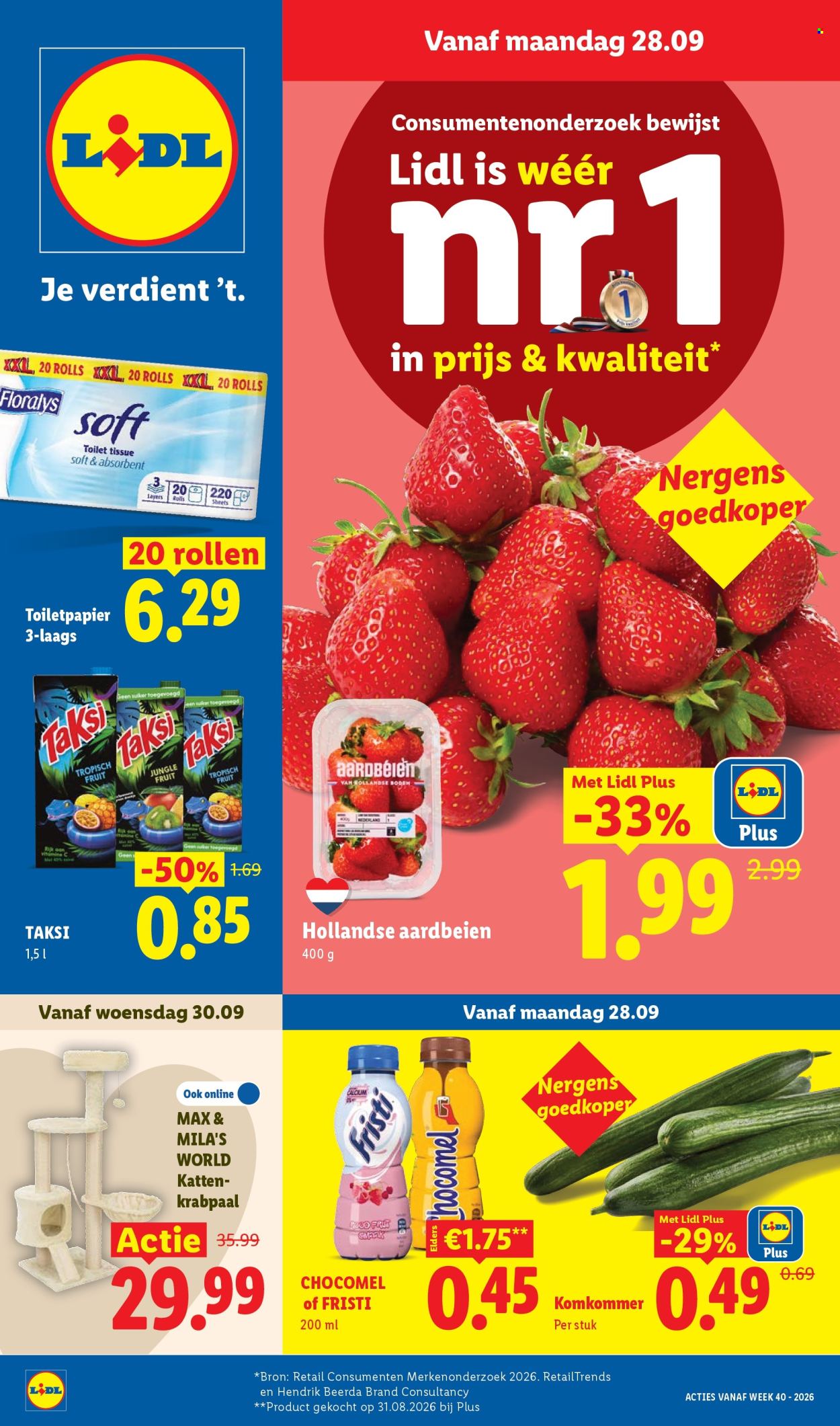 Lidl-aanbieding - 28-9-2026 - 4-10-2026. Pagina 1