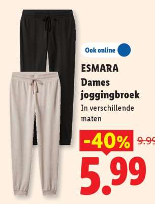 ESMARA Dames joggingbroek