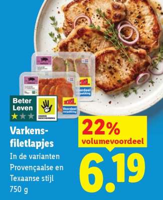 Varkensfiletlapjes