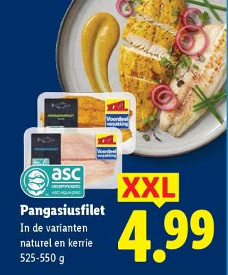 Pangasiusfilet