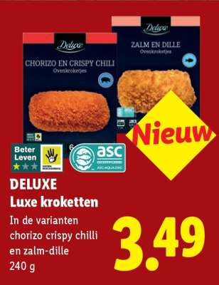 DELUXE Luxe kroketten