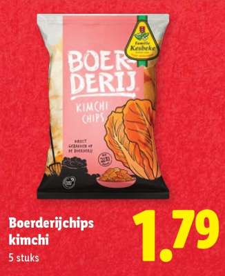 Boerderijchips kimchi