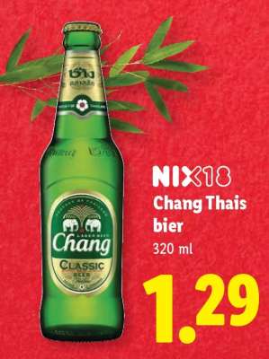 Chang Thais bier