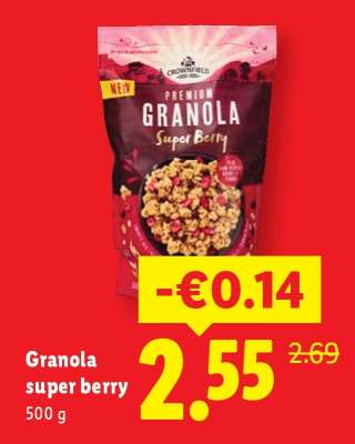 Granola super berry