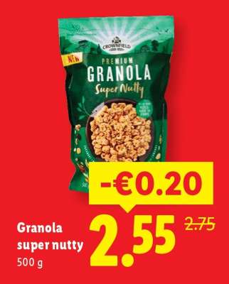 Granola super nutty