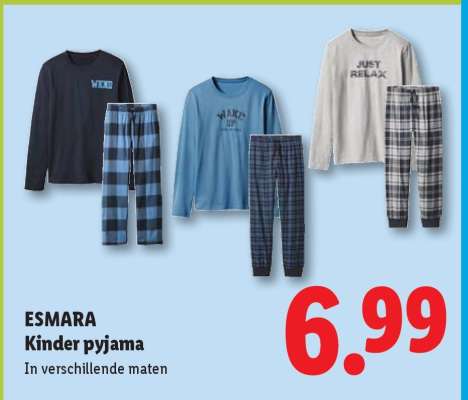 ESMARA Kinder pyjama