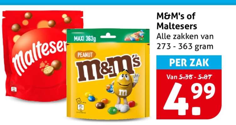 M&M’s of Maltesers