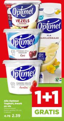 Optimel Yoghurt, kwark en vla