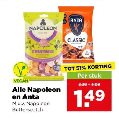 Alle Napoleon en Anta