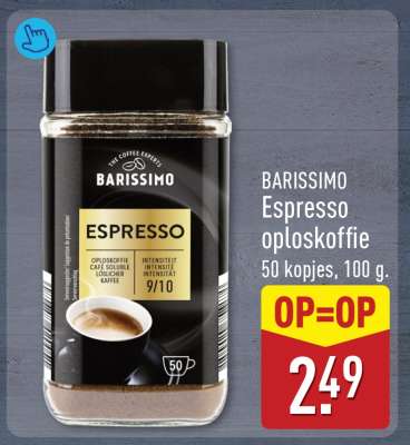 BARISSIMO Espresso oploskoffie