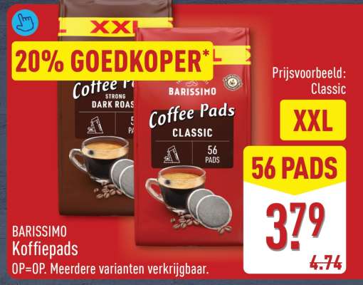 BARISSIMO Koffiepads