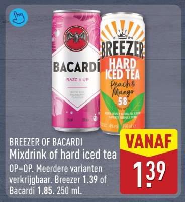 BREEZER OF BACARDI