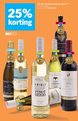 Alle AH Excellent Selectie wijnen