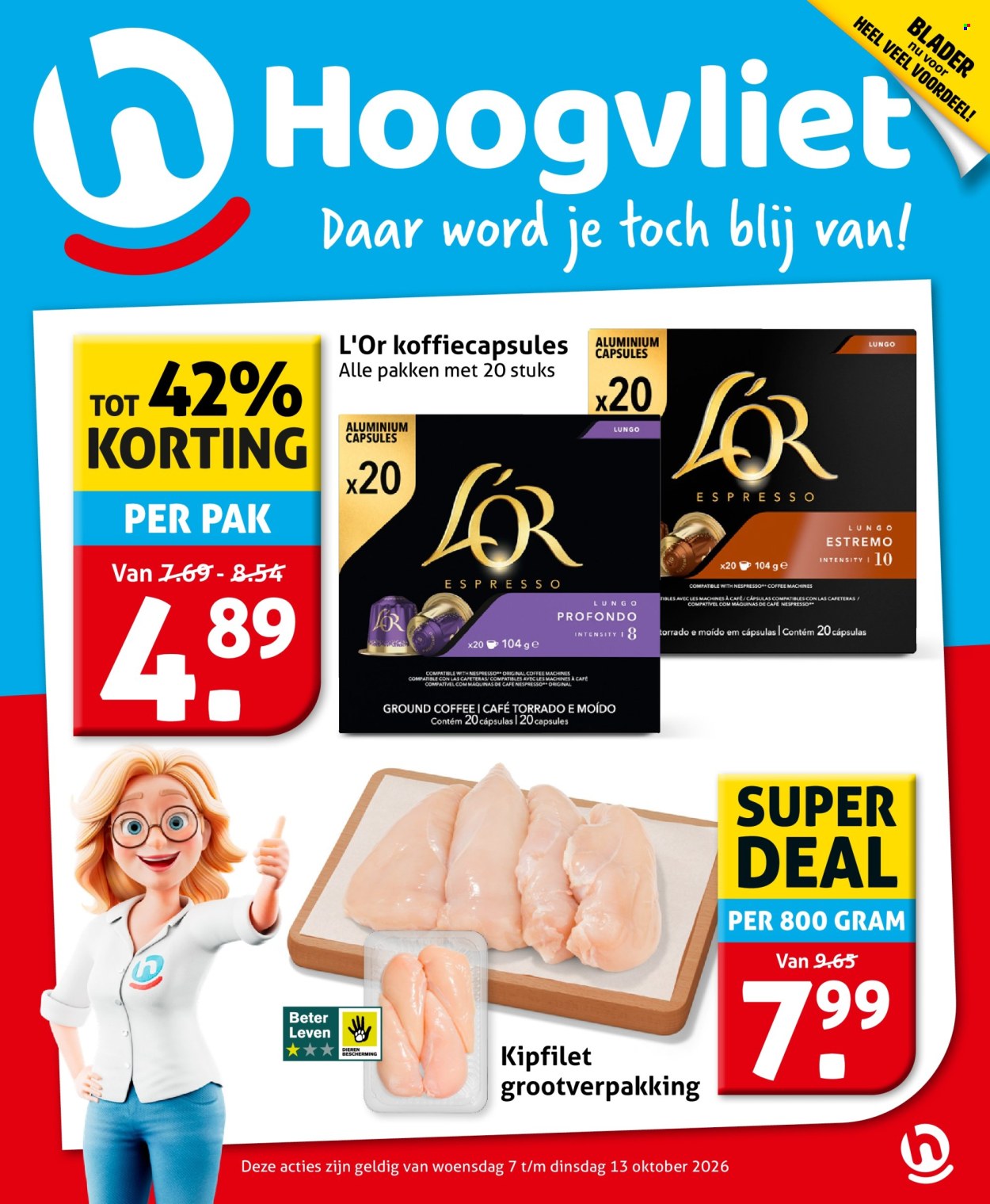 Hoogvliet-aanbieding - 7-10-2026 - 13-10-2026. Pagina 1