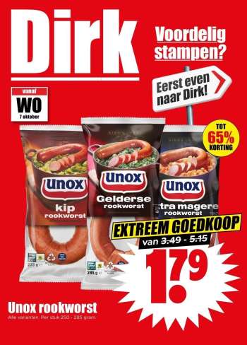Dirk-aanbieding - 7-10-2026 - 13-10-2026.
