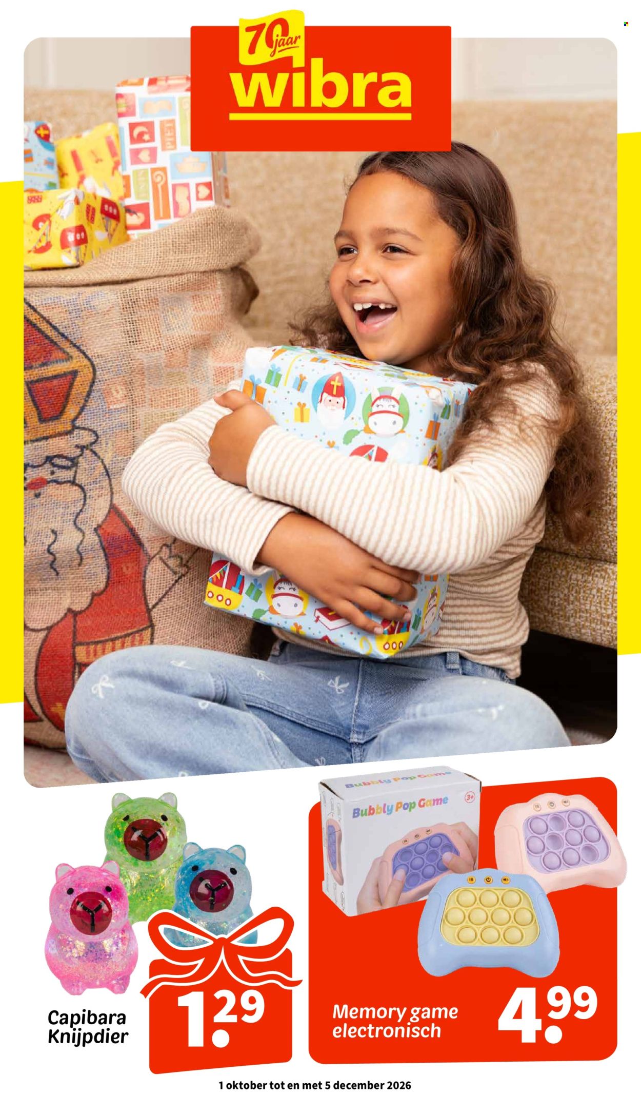 Wibra-aanbieding - 1-10-2026 - 5-12-2026. Pagina 1