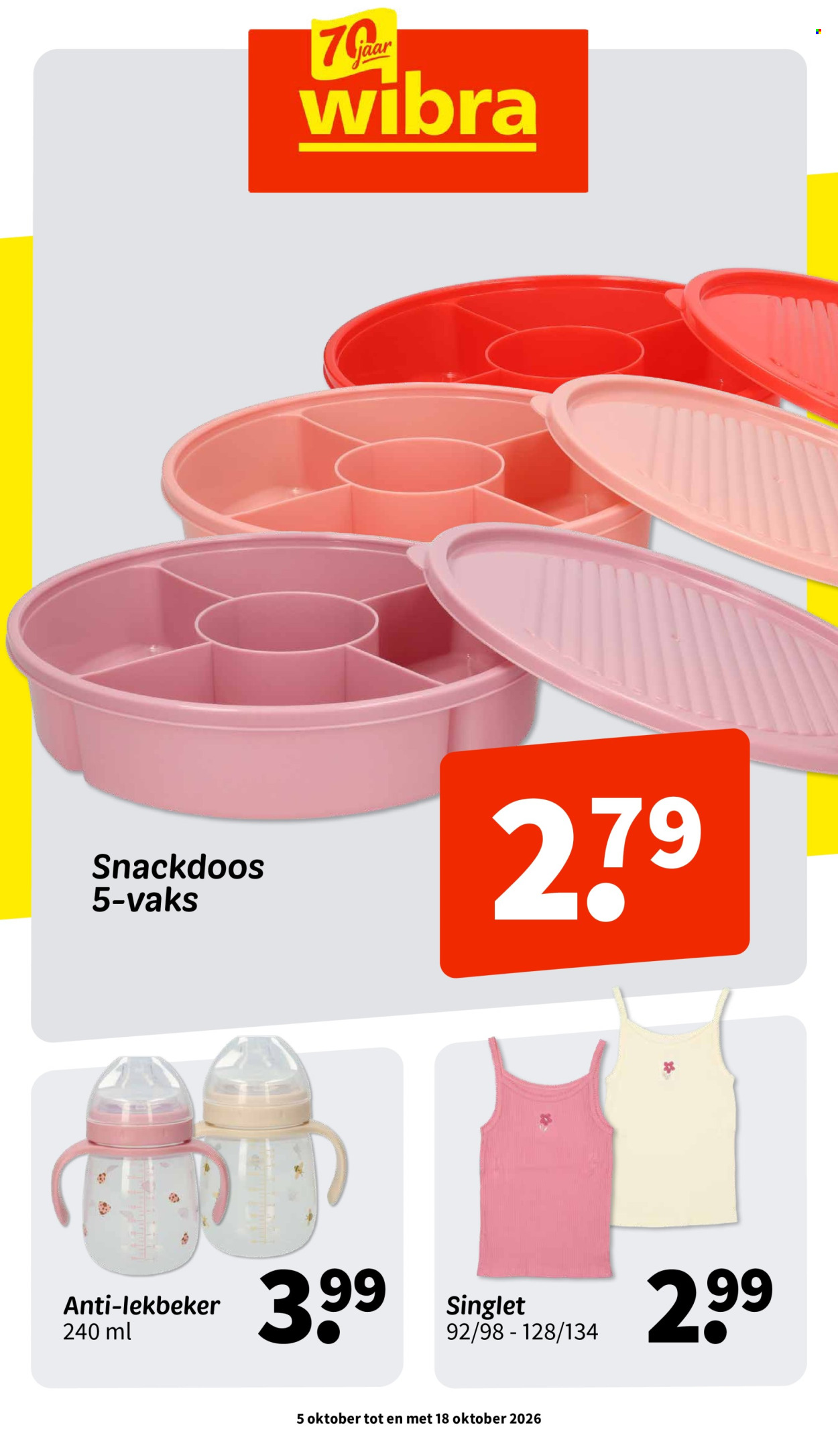 Wibra-aanbieding - 5-10-2026 - 18-10-2026. Pagina 1