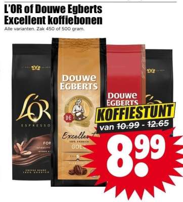 L'OR of Douwe Egberts excellent koffiebonen