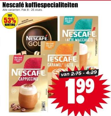 Nescafé koffiespecialiteiten