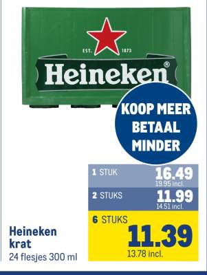 Heineken krat