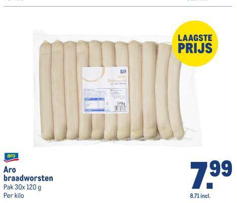 Aro braadworsten