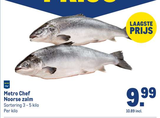 Metro Chef Noorse zalm