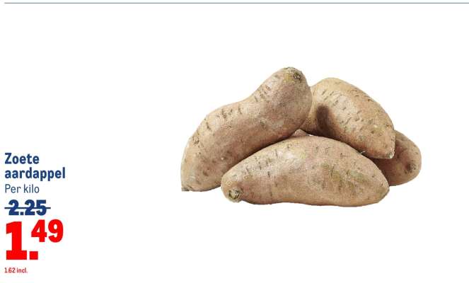 Zoete aardappel
