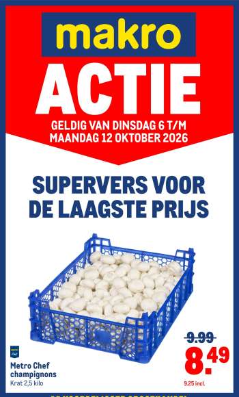 Makro-aanbieding - 6-10-2026 - 12-10-2026.