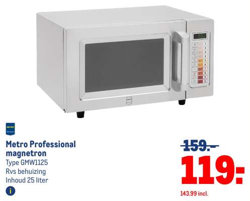 Metro Professional magnetron