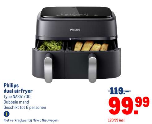 Philips dual airfryer