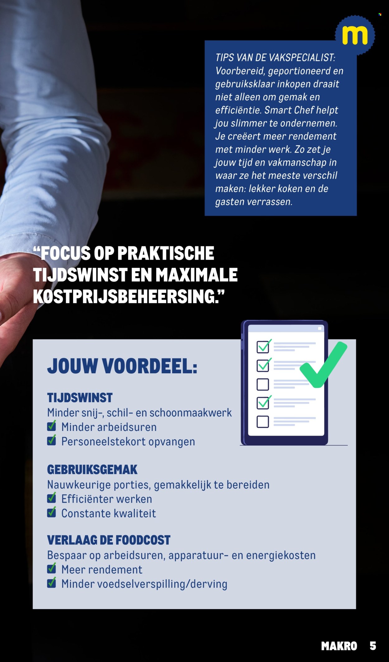 Makro-aanbieding. Pagina 5