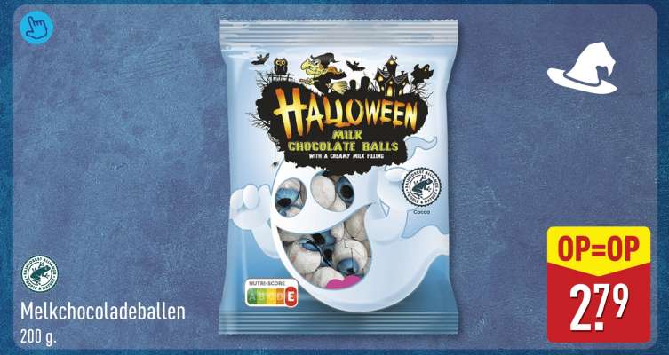 Halloween Milk Chocolate Balls