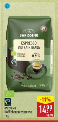 BARISSIMO Koffiebonen espresso