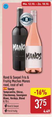 Rond & Soepel Fris & Fruitig Muchas Manos