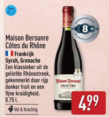 Maison Bersunre Côtes du Rhône