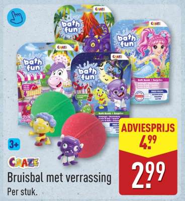 Bruisbal met verrassing