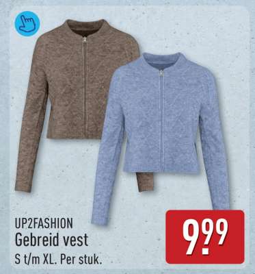UP2FASHION Gebreid vest