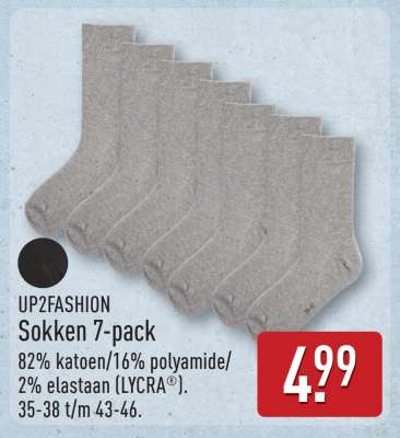 UP2FASHION Sokken 7-pack