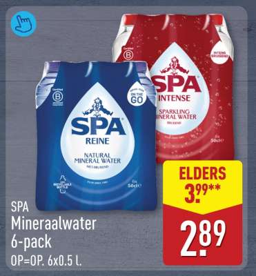 SPA Mineraalwater 6-pack