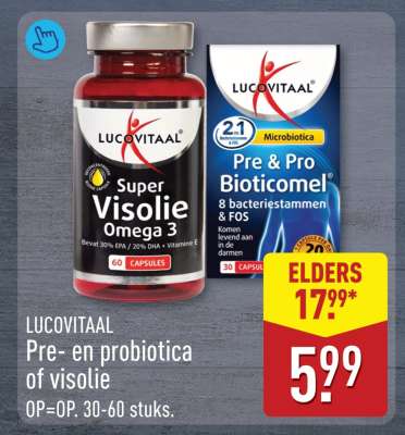 LUCOVITAAL Pre- en probiotica of visolie