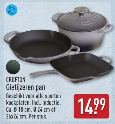 CROFTON Gietijzeren pan