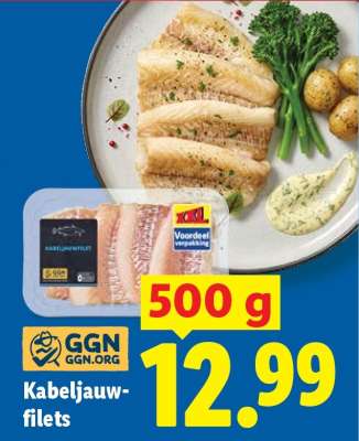 Kabeljauwfilets