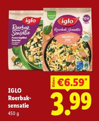 Iglo Roerbak Sensatie