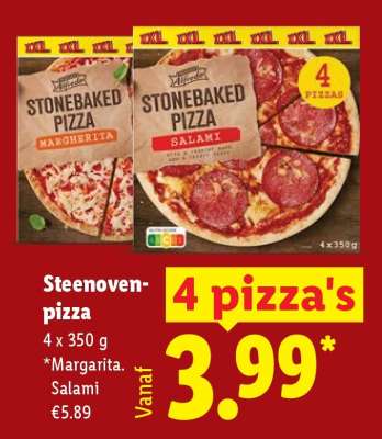 Steenovenpizza