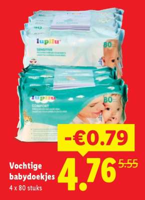 Vochtige babydoekjes