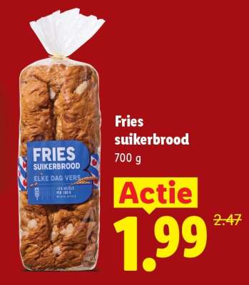 Fries suikerbrood