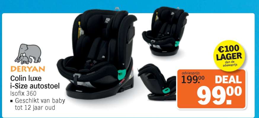 Colin luxe i-Size autostoel