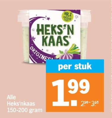 Alle Heks’nkaas 150-200 gram